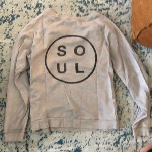 soulcycle Other - SoulCycle crew grey sweatshirt sz m soulcycle Other - SoulCycle crew grey sweatshirt sz m